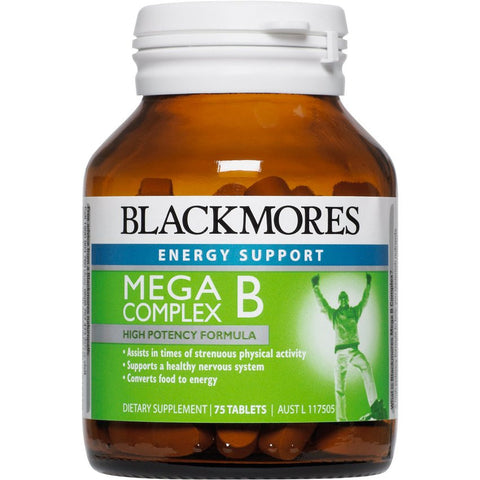 Blackmores Mega B 75s - Green Cross Chemist