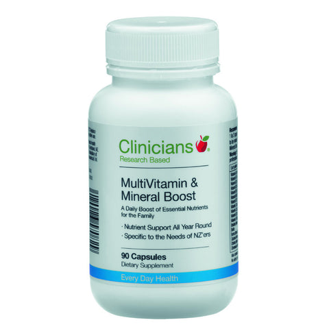 Clinicians MultiVitamin & Mineral Boost 90s - Green Cross Chemist