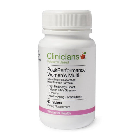 Clinicians Peak Performance Women's Multi 60s - Green Cross Chemist