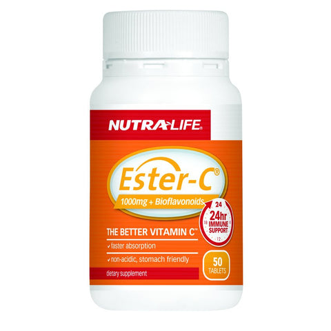 Nutra-Life Ester-C + Bioflavanoid 1000mg 50s - Green Cross Chemist