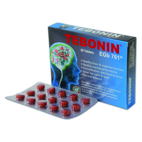 TEBONIN Egb 761 Tablets 30 - Green Cross Chemist