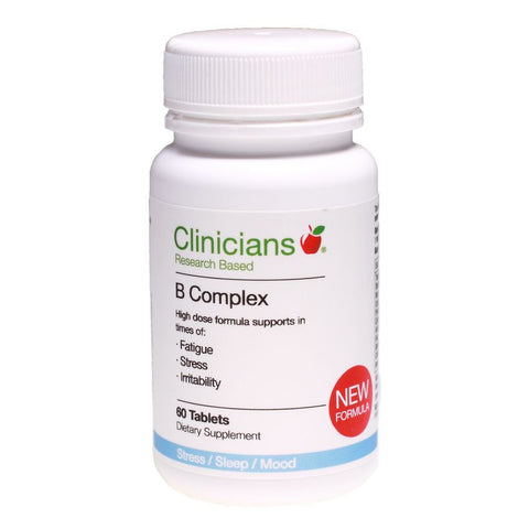 CLINICIANS B Complex 60 Tablets - Green Cross Chemist