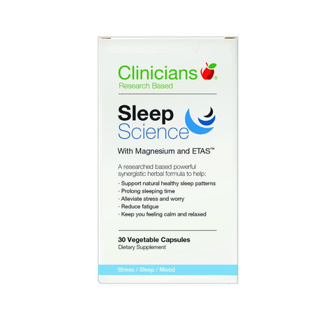 Clinicians Sleep Science 30 cap - Green Cross Chemist