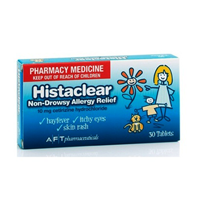 Histaclear Non-Drowsy Allergy Relief Tablets 30s - Green Cross Chemist