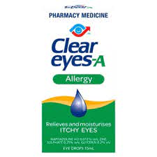 Clear Eyes Allergy Eye Drops 15ml