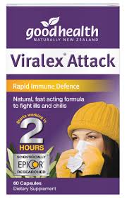 Good Health Viralex Attack Capsules 60 - Green Cross Chemist