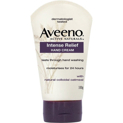 Aveeno Intense Relief Hand Cream 100g - Green Cross Chemist