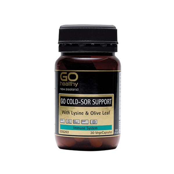 GO Healthy GO Cold-Sor Support VegeCapsules 30s - Green Cross Chemist
