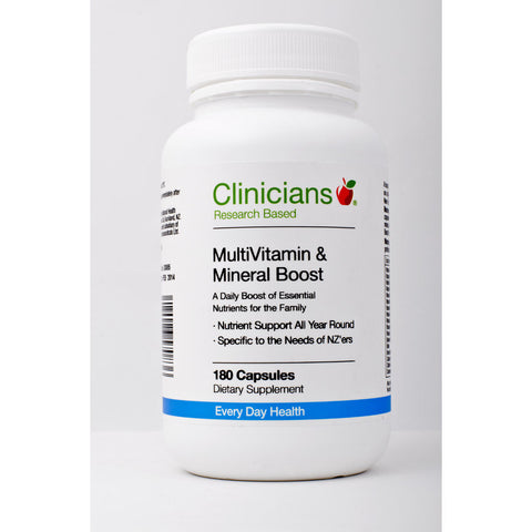Clinicians MultiVitamin & Mineral Boost 180s - Green Cross Chemist