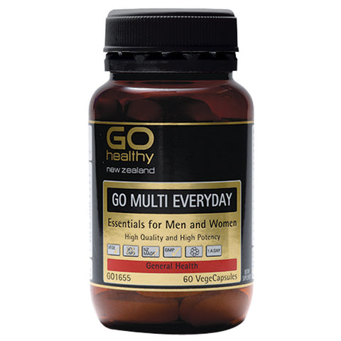 GO Healthy GO Multi Everyday VegeCapsules 60s - Green Cross Chemist