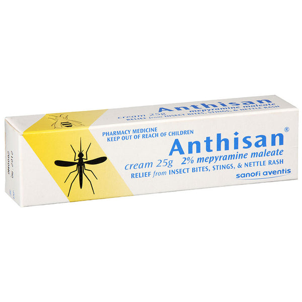 Anthisan Itch Relief Cream 25g - Green Cross Chemist