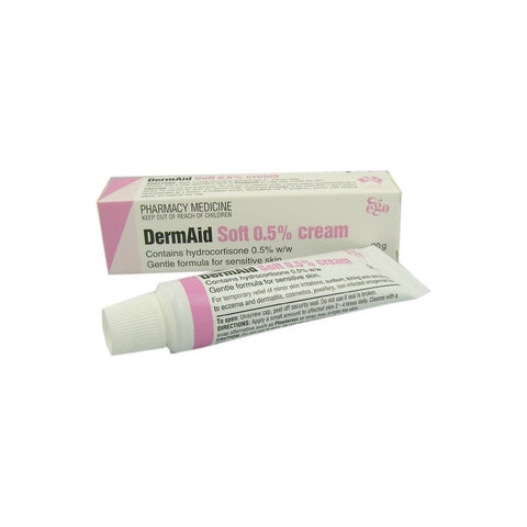 Derm Aid Soft Cream 0.5% 30g - Green Cross Chemist