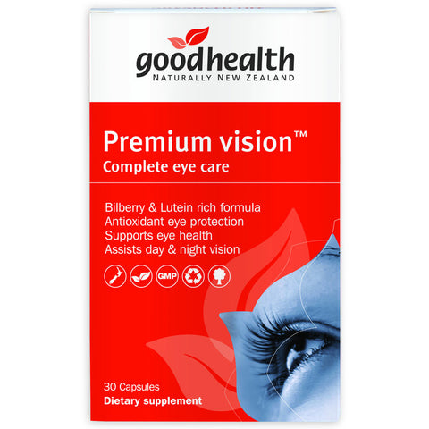 Good Health Premium vision - 30 Capsules - Green Cross Chemist