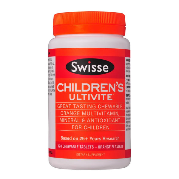 Swisse Children's Ultivite Tablets 120s - Green Cross Chemist