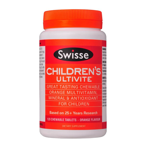 Swisse Children's Ultivite Tablets 120s - Green Cross Chemist