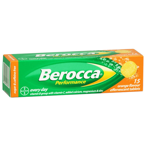 Berocca Performance Orange 15s - Green Cross Chemist