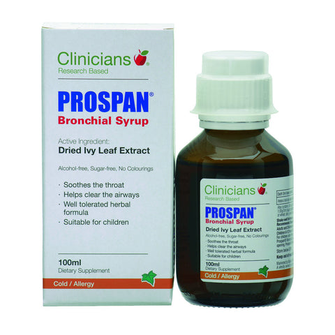 Clinicians Prospan Bronchial Syrup 100ml - Green Cross Chemist