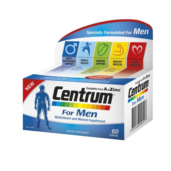 Centrum For Men 60s - Green Cross Chemist