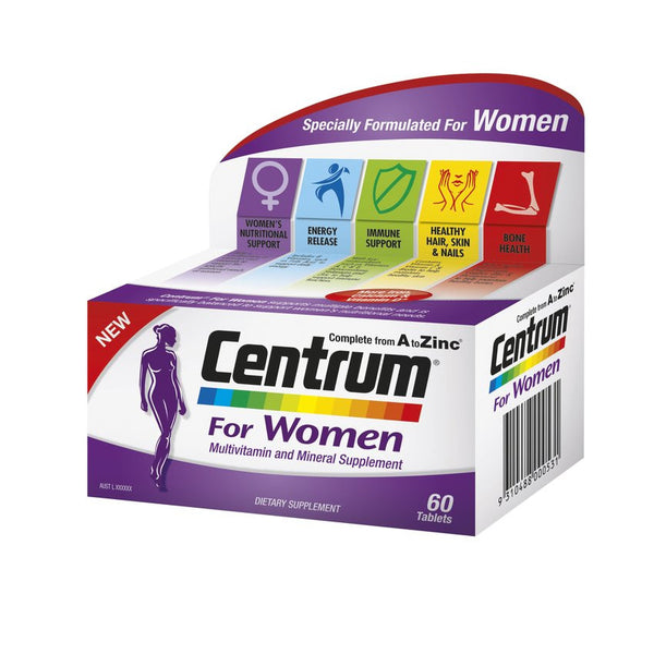 Centrum For Woman 60s - Green Cross Chemist