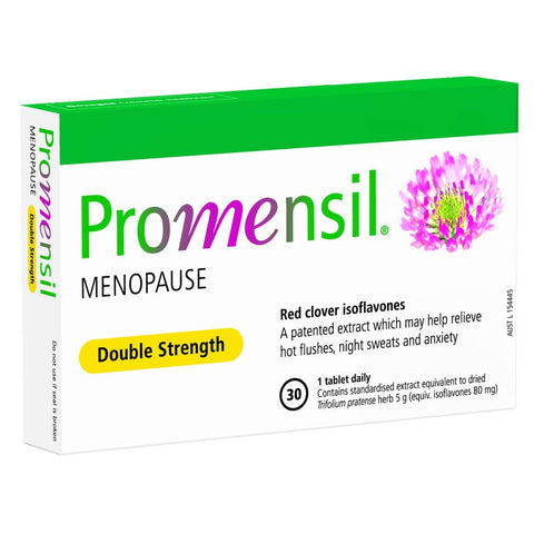 PROMENSIL Menopause Double Strength 30 Tablets - Green Cross Chemist