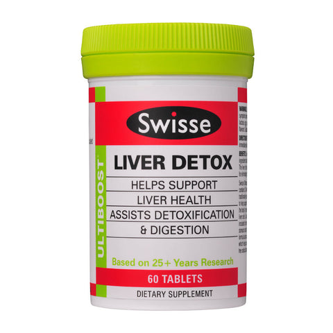 Swisse Ultiboost Liver Detox Tablets 60s - Green Cross Chemist