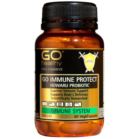 GO Healthy GO Immune Protect Probiotic Vege Capsules 60s - Green Cross Chemist