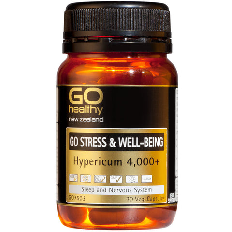 GO Healthy GO Stress & Well Being VegeCapsules 30s - Green Cross Chemist