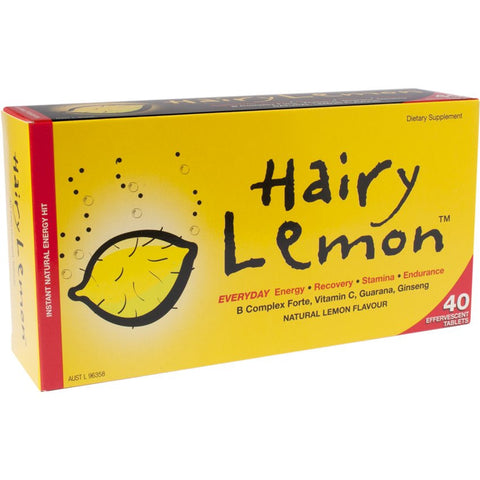 Hairy Lemon Effervescent Tablets 40s - Green Cross Chemist