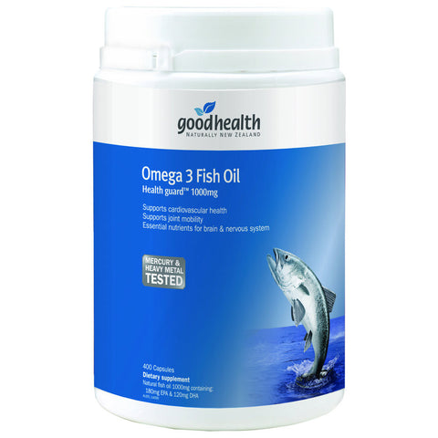 Good Health Omega 3 Fish Oil 1000mg Capsules 400s - Green Cross Chemist