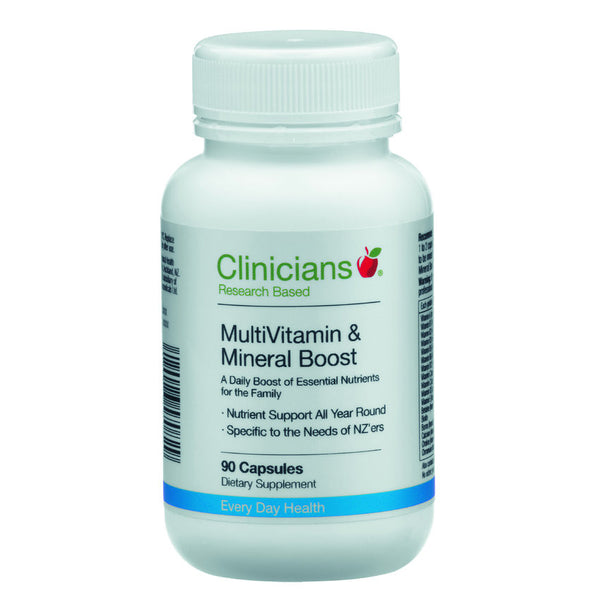 Clinicians MultiVitamin & Mineral Boost 90s - Green Cross Chemist
