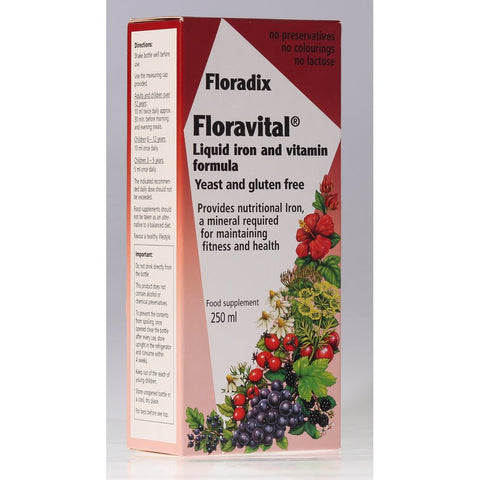 Red Seal Floradix Floravital Tonic 250ml - Green Cross Chemist