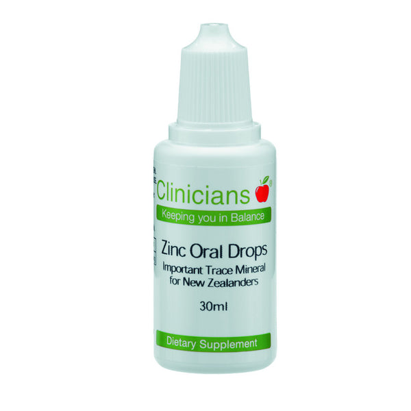 Clinicians Zinc Oral Drops 30ml - Green Cross Chemist