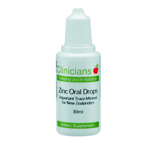 Clinicians Zinc Oral Drops 30ml - Green Cross Chemist