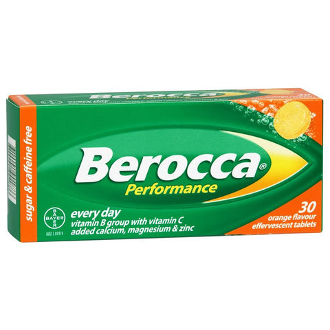 BEROCCA Performance Orange 30s - Green Cross Chemist