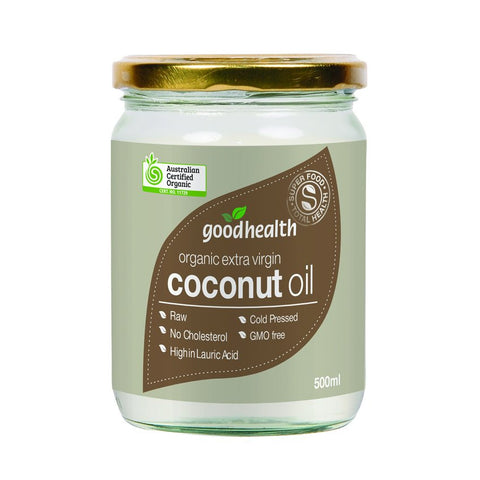Good Health Coconut Oil Organic 500ml - Green Cross Chemist