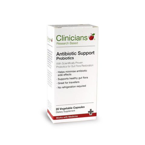 CLINICIANS. Antibiotic Support Capsules 20s - Green Cross Chemist