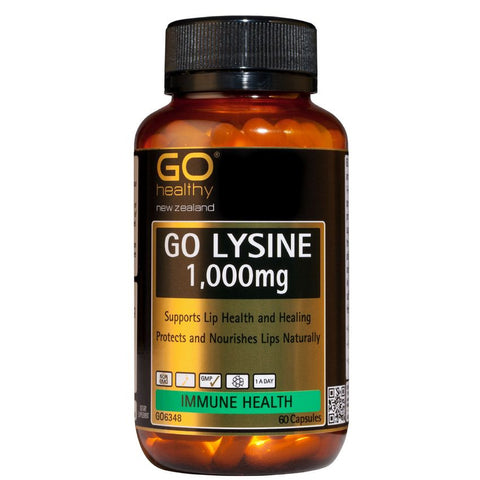 GO Lysine 1000mg 60 capsules - Green Cross Chemist