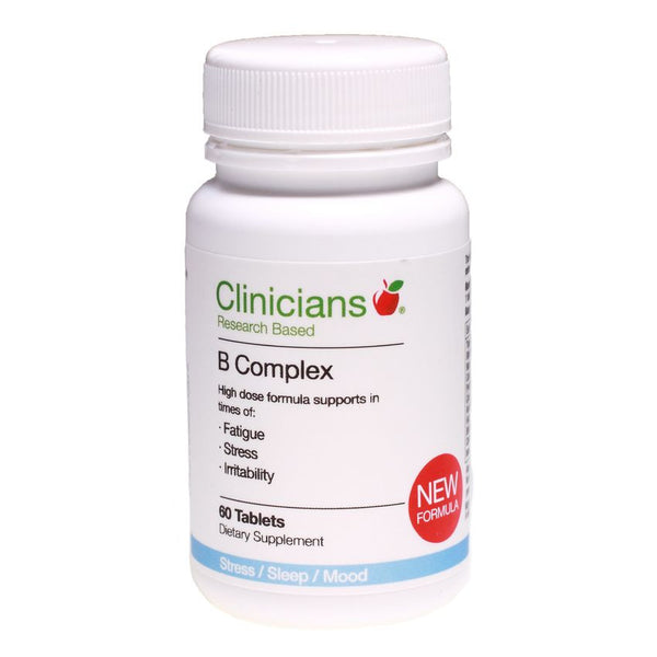 CLINICIANS  B Complex 60 Tablets - Green Cross Chemist