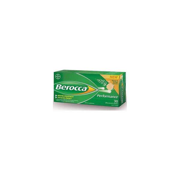 BEROCCA Performance Mango & Orange 30s - Green Cross Chemist