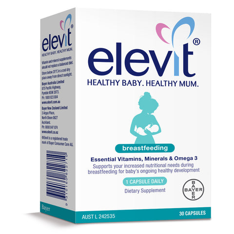 ELEVIT Breastfeeding 30 capsules - Green Cross Chemist