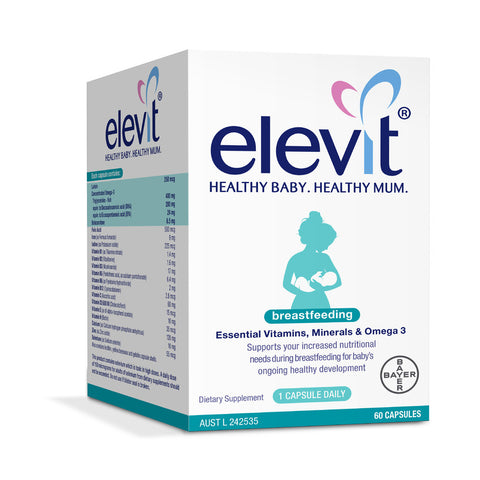 ELEVIT Breastfeeding 60 capsules - Green Cross Chemist