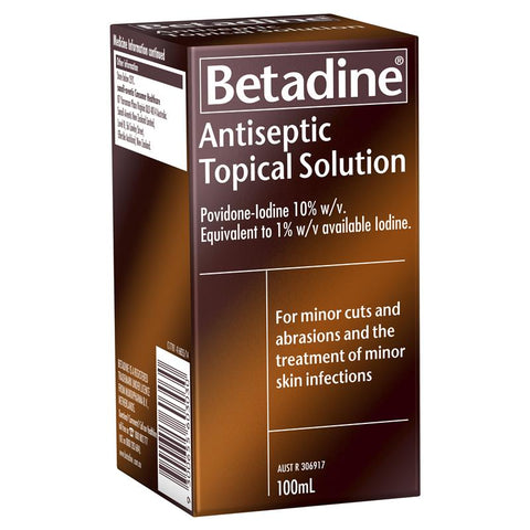 Betadine Antiseptic 10% Solution 100ml