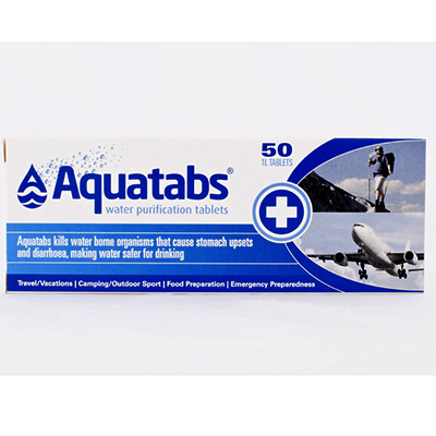 Aquatabs Water Purify Tablets 50s - Green Cross Chemist