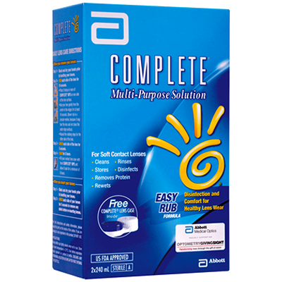 Complete Multi-Purpose Solution Easy Rub Formula 2 x 240ml - Green Cross Chemist