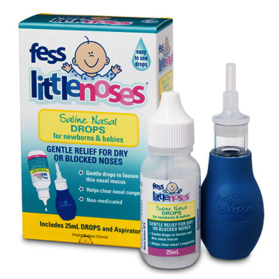 Fess Little Noses Drops with Aspirator 25ml - Green Cross Chemist