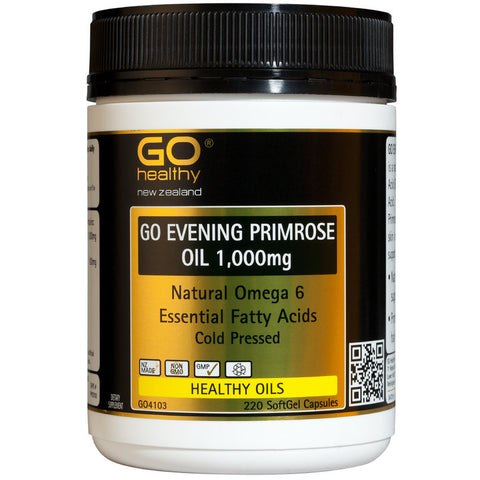 GO Healthy GO Evening Primrose Oil 1,000mg Capsules 220s - Green Cross Chemist