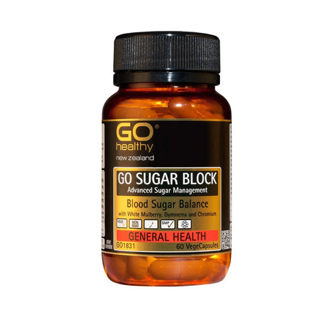 GO Sugar Block 60 Vcapsules - Green Cross Chemist