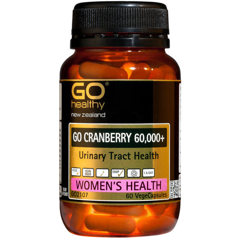 Go Healthy Cranberry 60,000 VegeCapsules 60s - Green Cross Chemist