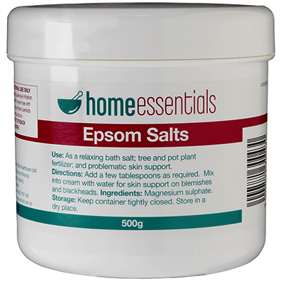 Home Essentials Epsom Salts 500g - Green Cross Chemist