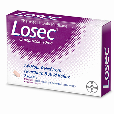 Losec® Omeprazole 10mg 7s - Green Cross Chemist